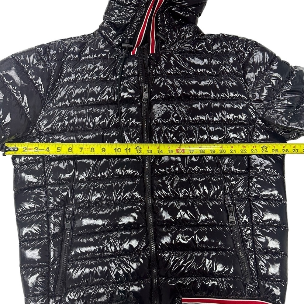 Calvin Klein Men's Hooded Super Shine Puffer Jacket - Picture 4 of 12